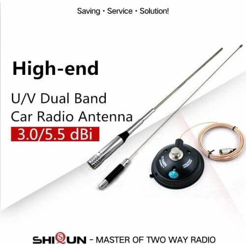 Hot Super Manget High Gain 5.5dbi Car Walkie Talkie Antenna Original SURMEN NL-770R Car Radio Antenna for TH-9800 BJ-218 KT-7900