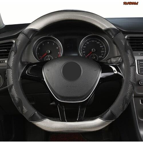 KAHOOL Microfiber Leather Car Steering Wheel Cover For Perodua Myvi Alza Axia Viva Kelisa Bezza Kancil Aruz Rusa