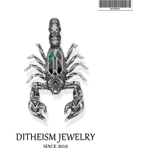 Pendant Scorpion High Quality 925 Sterling Silver Fit Necklace 2021 New Fine Men Jewelry Rebel Street Powerful Gift For Women