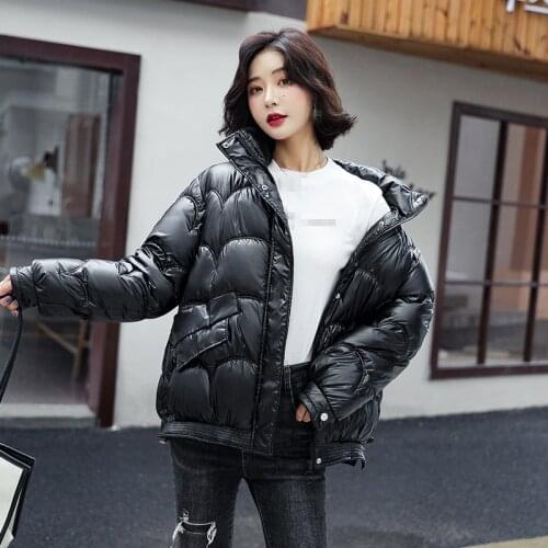 ZB5034 2021 new autumn winter women fashion students short style warm cotton-padded jacket coat cheap wholesale