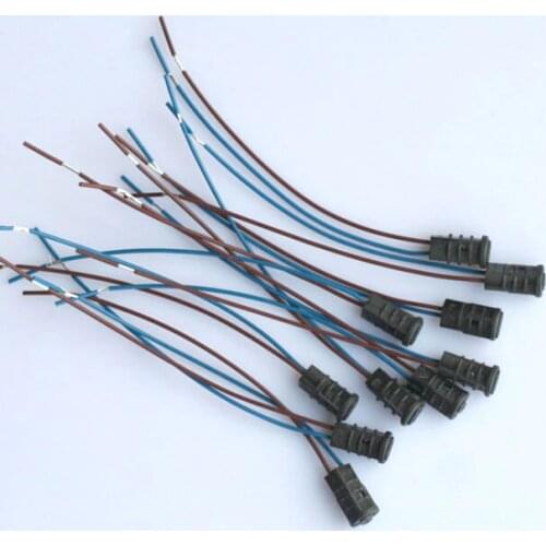 Hot!10pcs/lot High Quality Socket Holder Connector G4 Ceramic Head LED Halogen Light Lamp Bulb Base 20cm