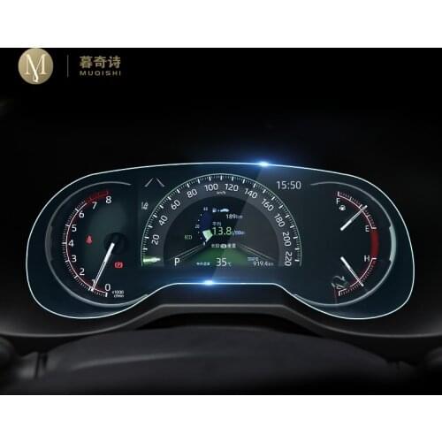 For Toyota RAV4 2019 2020 Automotive interior Instrument panel membrane LCD screen TPU protective film Anti-scratch Accessories