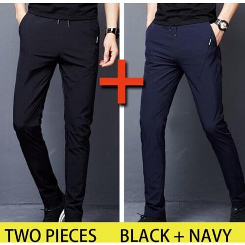 2020 New Harem pants Men Sweatpants Warm thin Pants Loose Elastic Waist Pants Casual Pants Trousers Big Plus Size 4XL 5XL