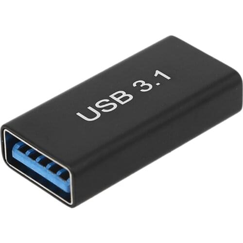 Type C to USB 3.0 Adapter OTG USB C to Type C Male Female Converter Connector 35EA
