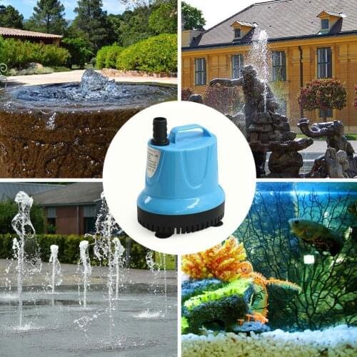 15/25/35W Submersible Water Pump 800-4500L/H 220V Tank Clean Marin Control Pond Aquarium Temperature Fish Spout Z4M5