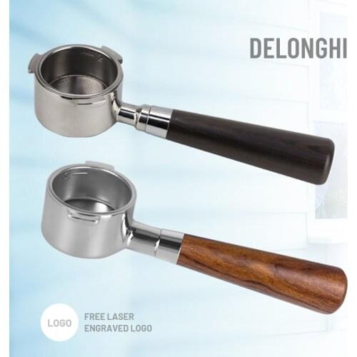 Coffee Bottomless Portafilter For Delonghi EC680/EC685 Filter 51MM Stainless Steel Replacement Filter Basket Coffee Accessories