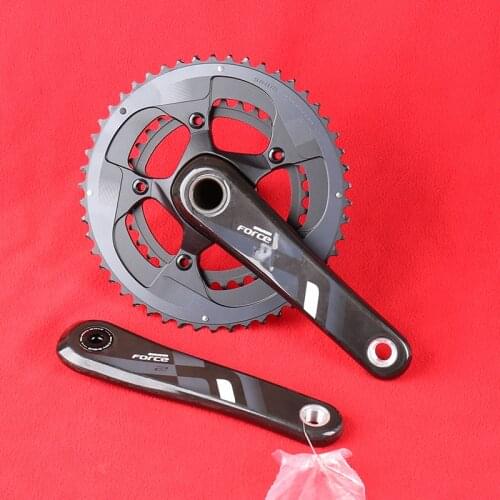 SRM Force 22 2X11 Speed FC Road Bike Bicycle Crankset 50X34T 53X39T 170 172.5mm Carbon Arm GXP
