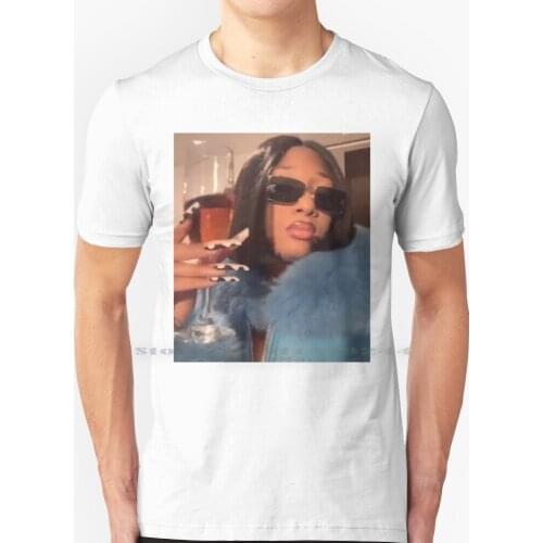 Funny Blue Dress T Shirt 100% Pure Cotton Good News Meg The Stallion Good News Good News Megan Thee Stallion Megan Thee