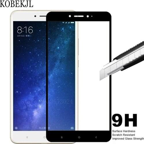 Tempered Glass For Xiaomi Mi Max 2 Screen Protector Xiomi Xiaomi Mi Max 2 Max2 Screen Protector Full Cover Glass Protective Film