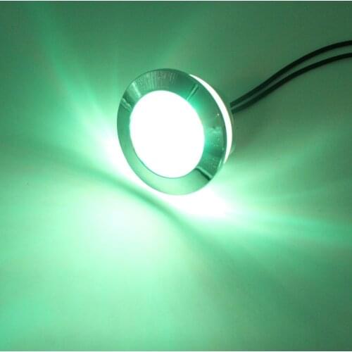 2pcs waterproof color changing 2.0W RGB LED underwater Spa light bath tub lamp with 1pc manual light controller 1pc adapter