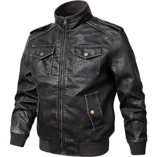 2020 Fall Hot Style Mens Plus Size Casual Fashion Pu Leather Jacket Inverno Jaqueta Motociclista Casaco Masculino Erkek Abrigos