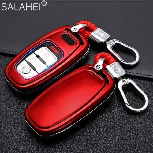 ABS Car Remote Smart Key Cover Case Shell For Audi A1 A3 A4 A5 A6 A7 A8 Quattro Q3 Q5 Q7 2009 2010 2011 2012 2013 2014 2015