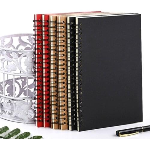 A5 Pure Color Notebook Diary Office Meeting Record Notepad Supplies Student Notebook Stationery
