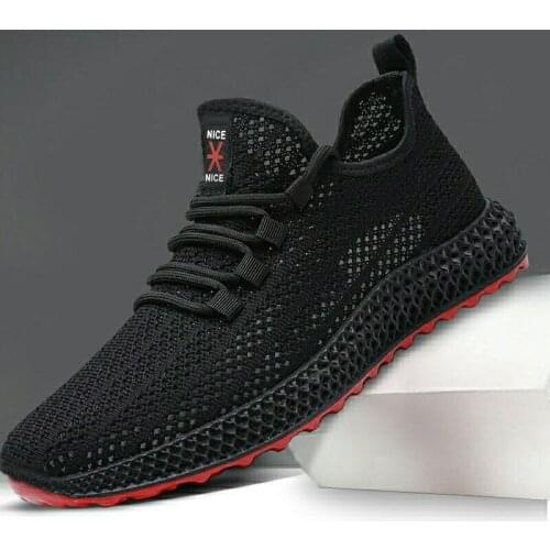 Spring Autumn Men Casual Shoes Breathable Sneakers Low-top Cheap Male Mesh Shoes Outside Lightweight Cloth Man Footwear Hot Sale