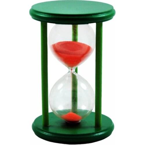 Leva House Wooden Hourglass 5 Minute 20 Seconds 12*8cm desk clock relogio de mesa настольные часы reloj de escritorio