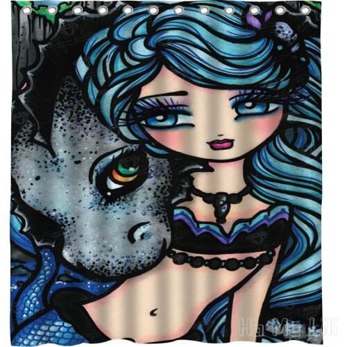 Sasha And Jett Design Waterproof Shower Curtain Bathroom Accessories