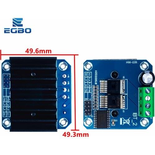EGBO 1pcs Double BTS7960 43A H-bridge High-power Motor Driver module/ diy smart car Current diagnostic for Arduino