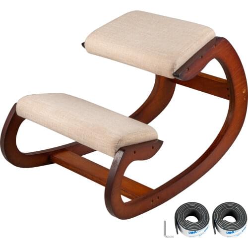 Ergonomic Kneeling Chair 220LB Load Capacity Kneeling Posture Desk Chair Stool with Hip Cushion Kneeling Ergonomic Stool