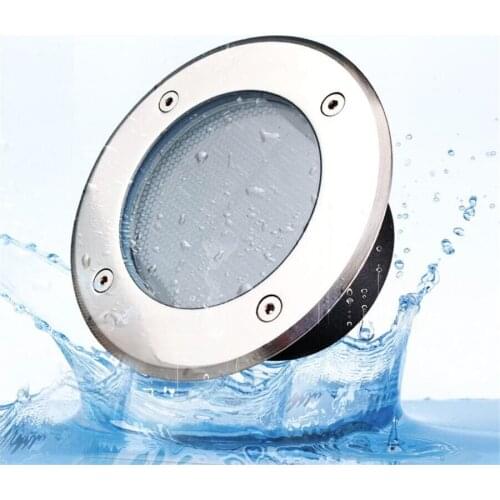 GSKGYXGS Solar Power LED Buried Inground Recessed Light Garden Yard Deck Lawn Pathway Outdoor Lighting LED Underground Lamps 6pc