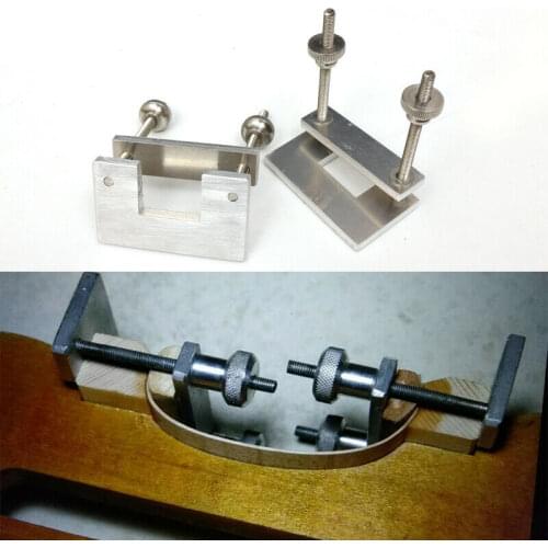 Uthier tool 2pcs Violin making tool Rib wood Clamp Luthier Tool metal body