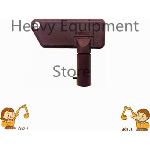 1 key For Terex Battery Master Disconnect Key part #MS634212 Volvo