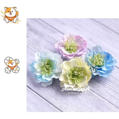 4PCS Flower Series Metal Cutting Dies Scrapbooking Stencil Decorative Craft Embossing Die Cuts Card Making New Dies For 2019