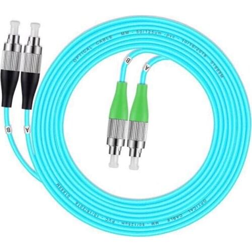 FC/APC-FC/UPC Multi-Mode OM3 Multimode Duplex Fiber Cable Fiber Optical Jumper Patch Cord 3M 5M 10M 25m Free delivery