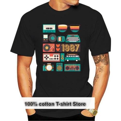 T-Shirts Life Begins At Thirty Legends 1987 Born in 1987 30 Years Old Best Gift 30th Birthday Best Gift Fathers Day Tee Men