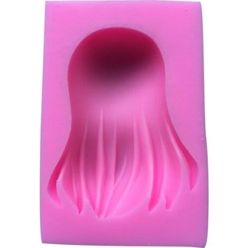 Long Hair Silicone Mold 17-23