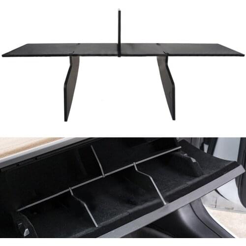 Glove Box for Tesla Model 3 Center Console Organizer Central Storage Glove Box Stowing Tidying Segmentation Partition Box