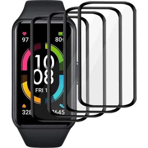 3D Screen Protector For Huawei Band 6 Film Strap Smart Watch Full Soft Protective Film for Honor Band 6 Bracelet Watch Fitness