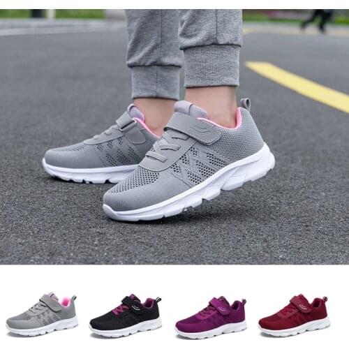Womens Running Shoes Lace-up Fitness Sneakers Woman Breathable Mesh Gym Casual Sport Shoes Outdoor High Quality Shoes For Women