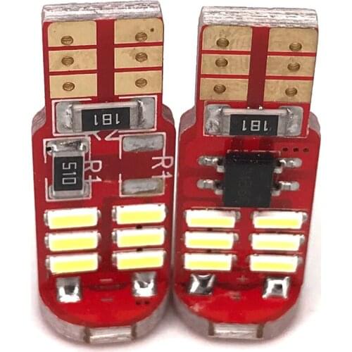 100pcs High Quality 15 SMD T10 W5W LED 4014 Car Side Marker Light Lamp Canbus No Error Free Shipping Interior Bulb Adebayor