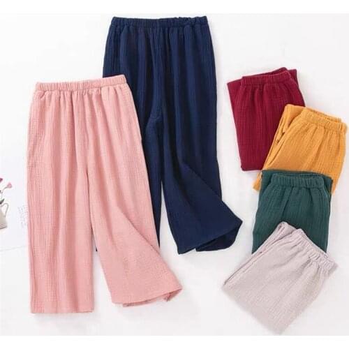 Plus size M- 6XL 7XL Wide Leg Pants Women Pleated prairie chic Trouser Korean Style loose casual cotton linen vintage pants