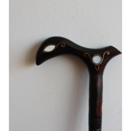 Fast Shipping 2021 Luxury Mother of Pearl Walking Stick Decorative Hand Made Elegant Fashion Vintage Hand Cane Walking Stick