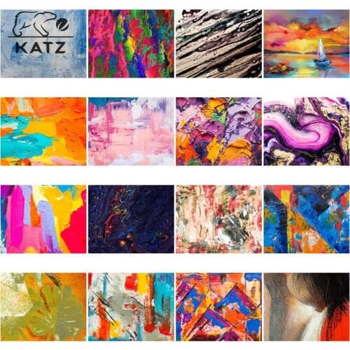 Color Graffiti Diamond Painting Handmade Diy Home Decoration Modern Abstract Landscape Texture Diamond Embroidery Cross-Stitch