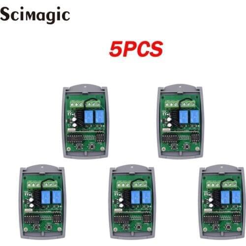 DC 12-24V Universal Garage Door Remote Control Receiver 433MHz 433.92MHz RF Transmitter Receiver