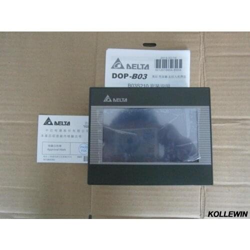 DOP-B03S210 Delta New Original 4.3" HMI touch panel DOP B03S210 DOPB03S210 1 year warranty fast ship, Free Manuals and Software
