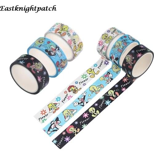 E2258 Funny Animals DIY Decorative Scrapbook Masking Tape Paper Tape Washi Tape Stationery Sticker Label office Adhesive Tape