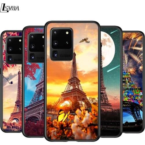 Eiffel Tower for Samsung Note 20 S20 FE Lite Ultra Plus A91 A71 A51 A41 A31 A21 A21S A11 A12 A42 A01 Phone Case