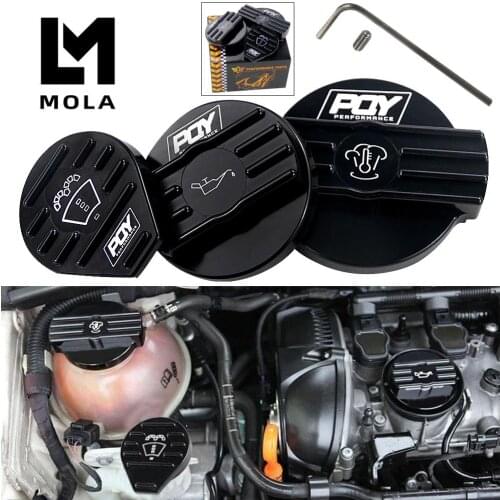 Tank Cap / Bottle Cap / Oil Cap for VW CC Golf GTI Audi Seat Skoda 2.0T Scirocco EA888 Engine Aluminium Protect Cap Cover
