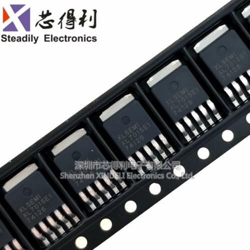10pcs/lot Brand New & Original XL7015E1 7015TO252-5 0.8A 80V Buck DC-DC Converter