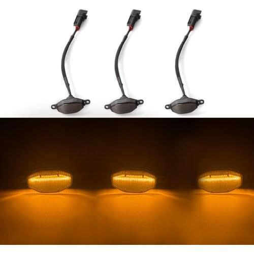 Grill Lamp Shockproof Upgraded Compact LED Grille Running Lamps for Ford F150 2004-2019