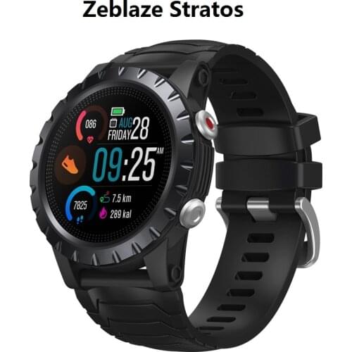 New Zeblaze Stratos 1.32" IPS Sport Smartwatch Man Heart Rate Long Battery Life GPS Waterproof Smartwatch For Android IOS Phone