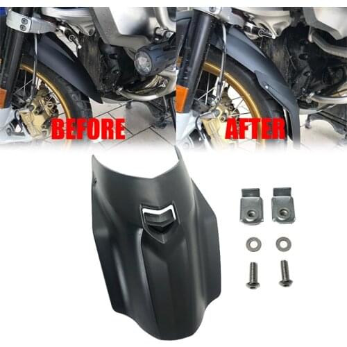 For BMW R1200GS R1250GS ADV LC R 1250 GS 2014-2021 Motorcycle Front Fender Extender Mudguard Extension Splash Guard Tire Hugger