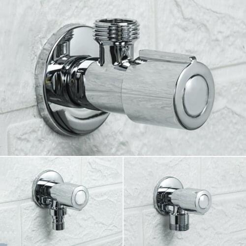 Angle Valve Toilet Filling Valve Brass Corner Valves Bathroom Tap Water Control Valve Outdoor Garden Tap Washing Machine Faucet