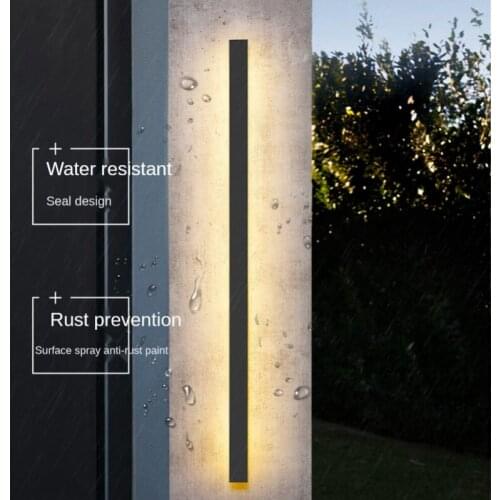 Waterproof Outdoor Wall Lamp A Led Per Esterni Wall Washer IP65 Aluminum Garden Villa Porch Sconce Light