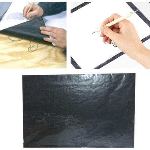 25 Sheets Stationery Transfer Tracing Office School Graphite Art Craft Carbon Paper Painting Accessories DIY Wood Burning Copy