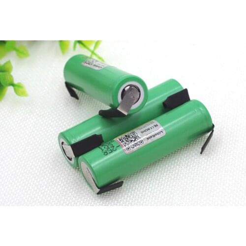 6 pcs / lot liitokala new original 18650 2500 mAh batteries inr1865025r 3.6 V discharge 20A dedicated Battery power + DIY Nickel