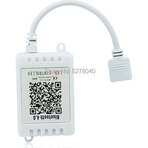 Bluetooth Controller RGB LED strip light modulator 4.5v-26v Adjust color Control brightness Mobile APP Controller